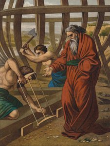 The Building of the Ark by after Raphael